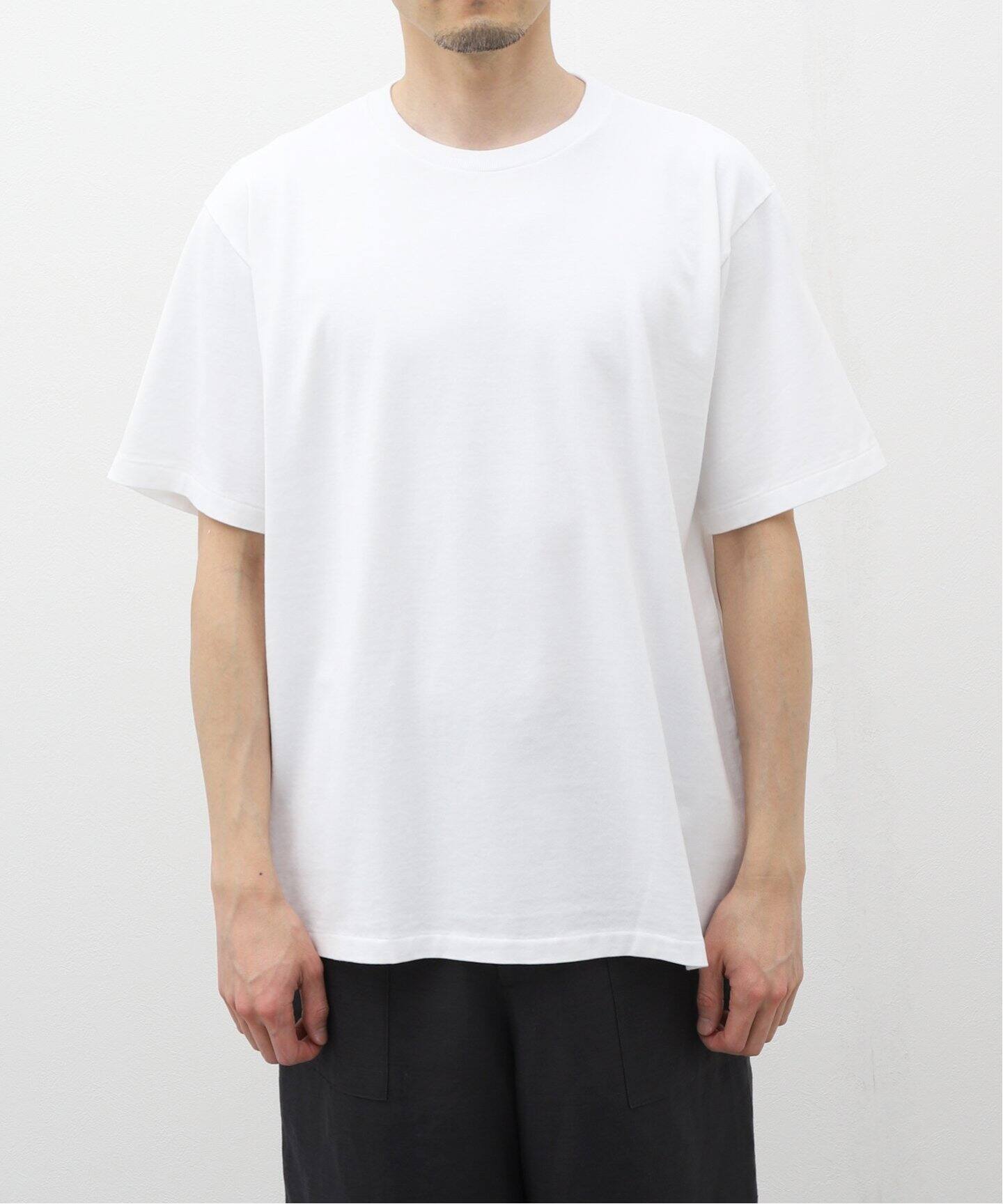 AURALEE / オーラリー】LUSTER PLAITING TEE（Tシャツ／カットソー 