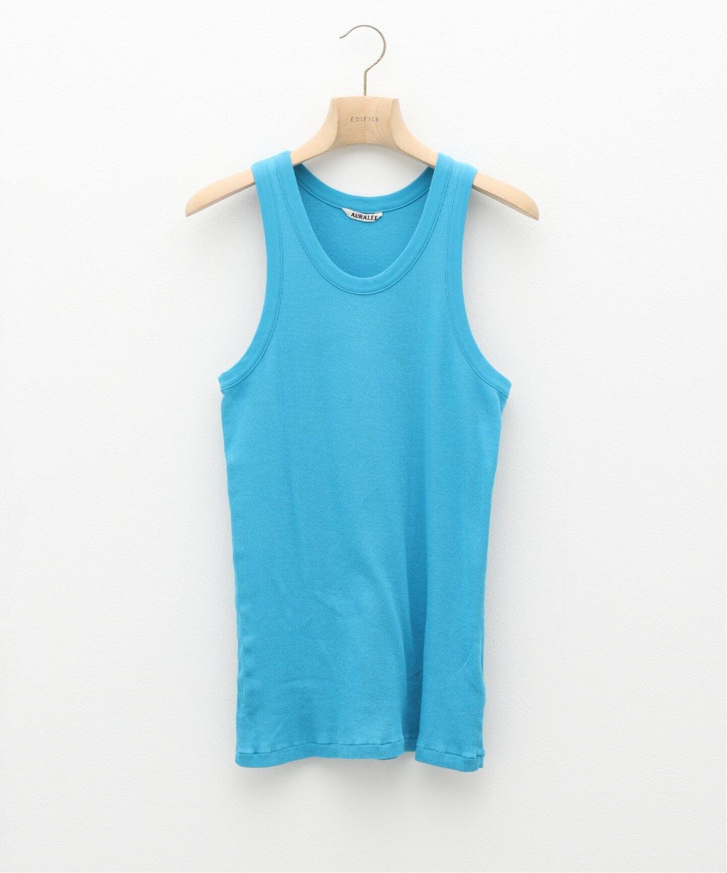 AURALEE (オーラリー) ORGANIC SOFT RIB TANK #A24ST02OT（タンク 