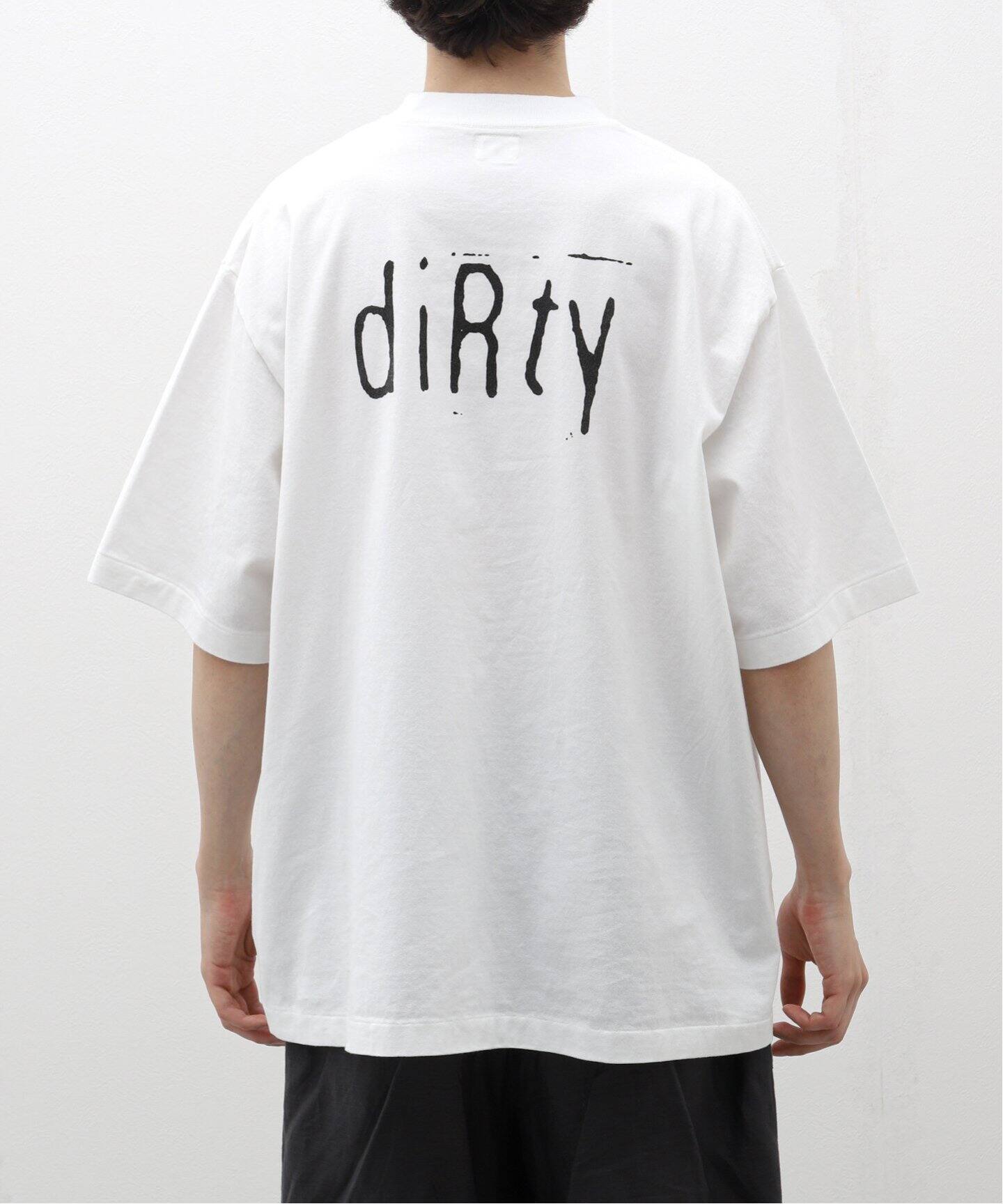 blurhms (ブラームス) ROOTSTOCK diRty Print Tee WIDE 