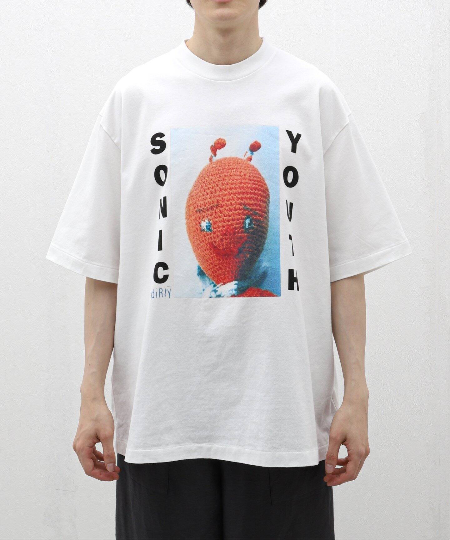 blurhms (ブラームス) ROOTSTOCK diRty Print Tee WIDE 