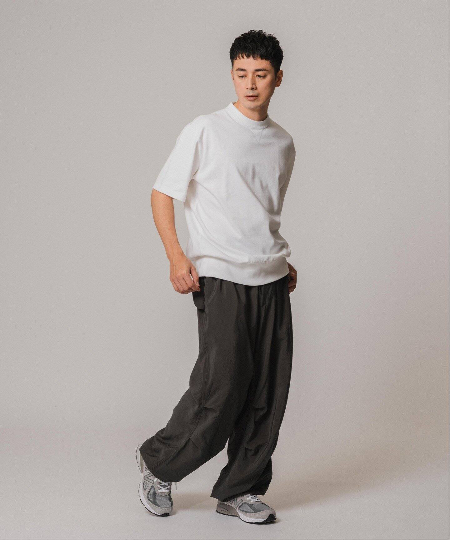 LOOPWHEELER EDIFICE Tシャツ　ホワイト、ネイビー2枚セット LOOPWHEELER for LOWERCASE】別注 ツリテンジク ビッグTシャツ