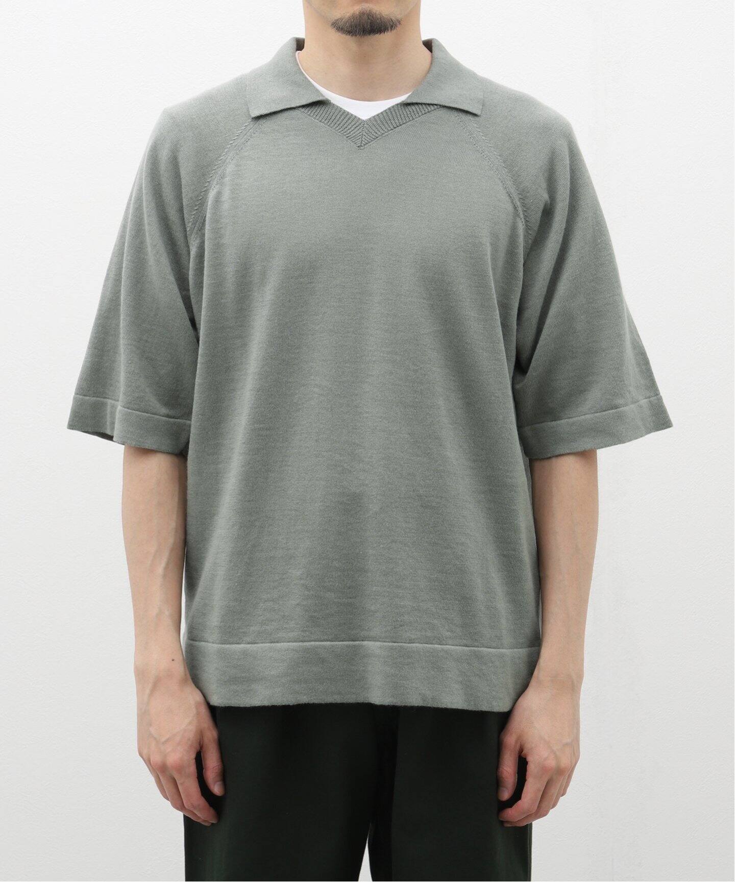 MARGARET HOWELL (マーガレットハウエル) RAMIE COTTON P0L0  