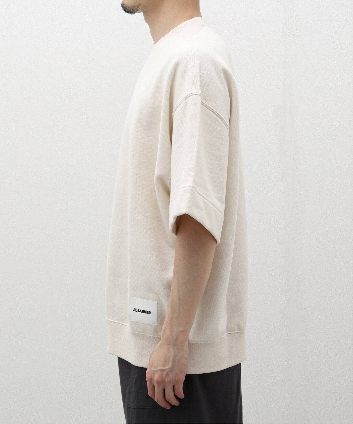 JIL SANDER+ (ジル サンダー+) Half Sleeve Sweat Shirt J47GC0110 