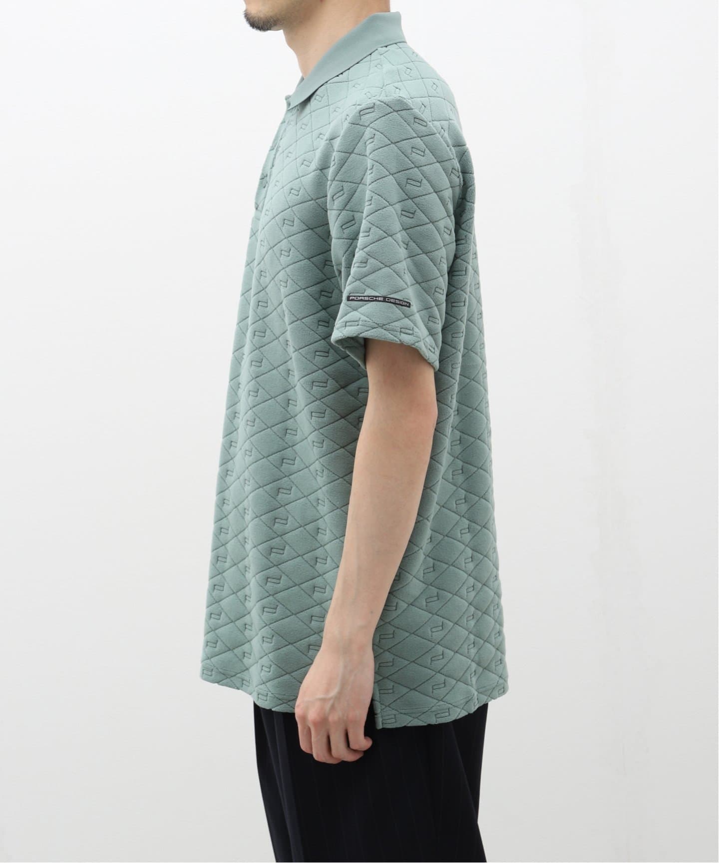 PUMA (プーマ) EX PORSCHE DESIGN ジャカード POLO SHIRT 623851