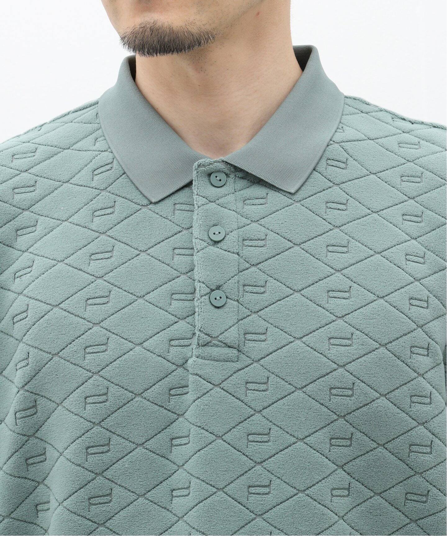 PUMA (プーマ) EX PORSCHE DESIGN ジャカード POLO SHIRT 623851 