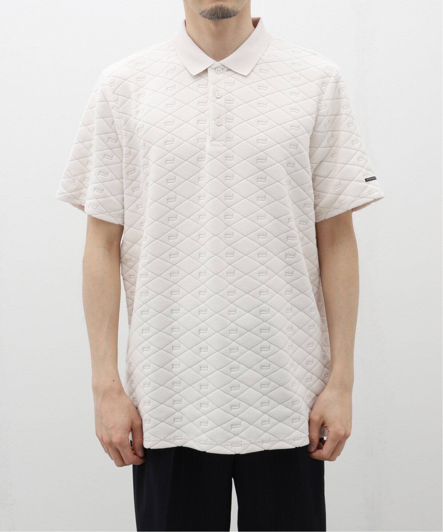 PUMA (プーマ) EX PORSCHE DESIGN ジャカード POLO SHIRT 623851 