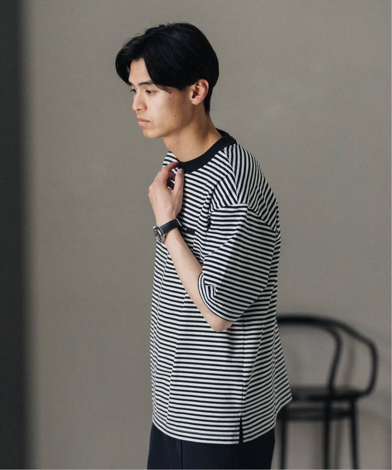 LACOSTE (ラコステ) 別注 ボーダーTシャツ（Tシャツ／カットソー 