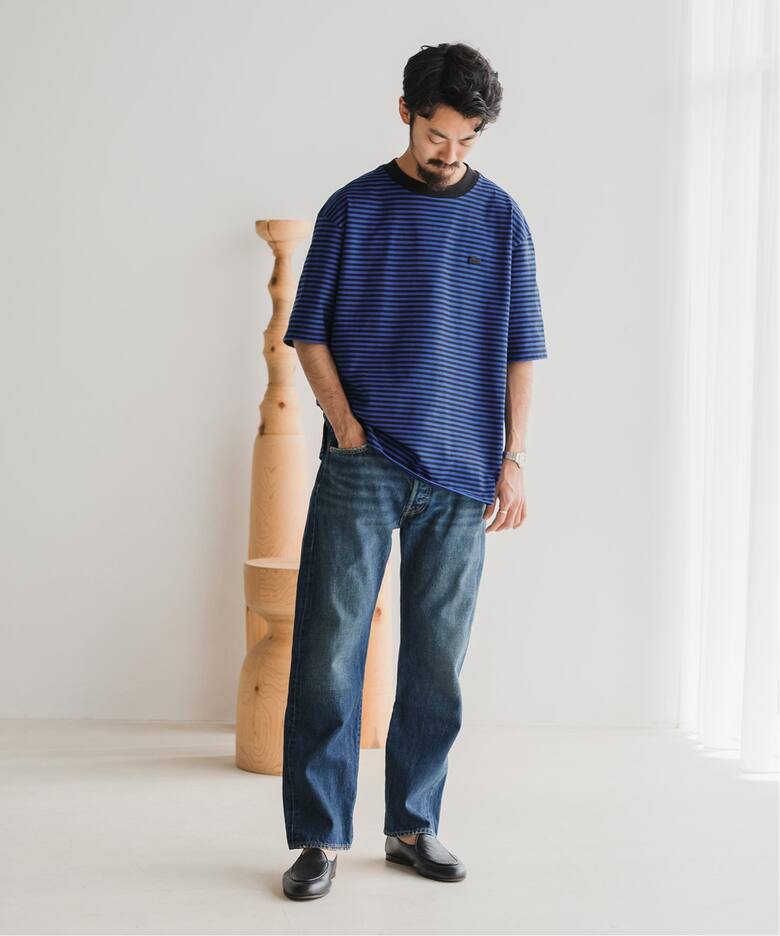 LACOSTE (ラコステ) 別注 ボーダーTシャツ（Tシャツ／カットソー 