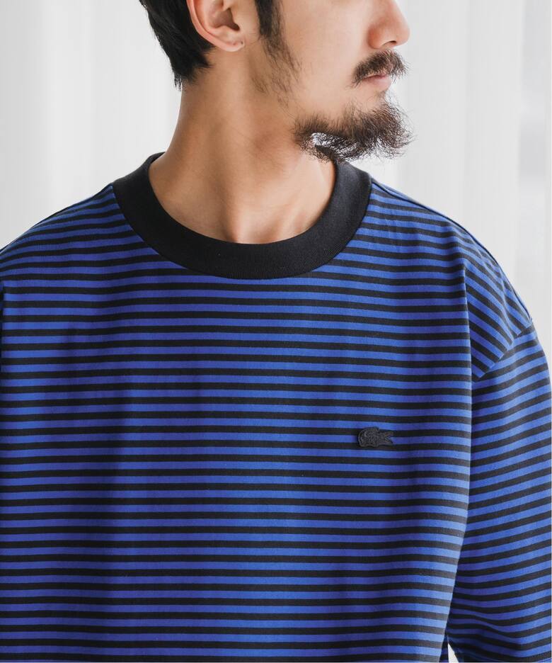 LACOSTE (ラコステ) 別注 ボーダーTシャツ（Tシャツ／カットソー 