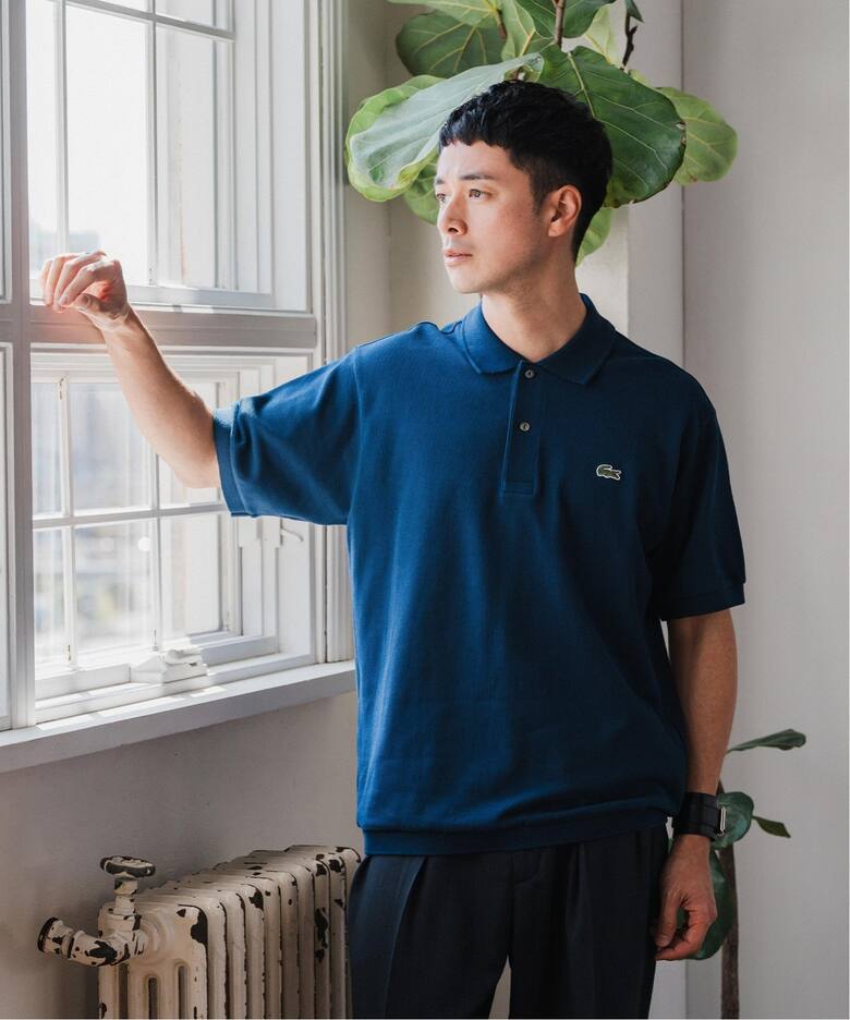 LACOSTE (ラコステ) 別注 EDIFICE 30th anniversary ポロシャツ 