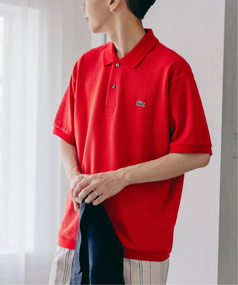 LACOSTE (ラコステ) 別注 EDIFICE 30th anniversary ポロシャツ 