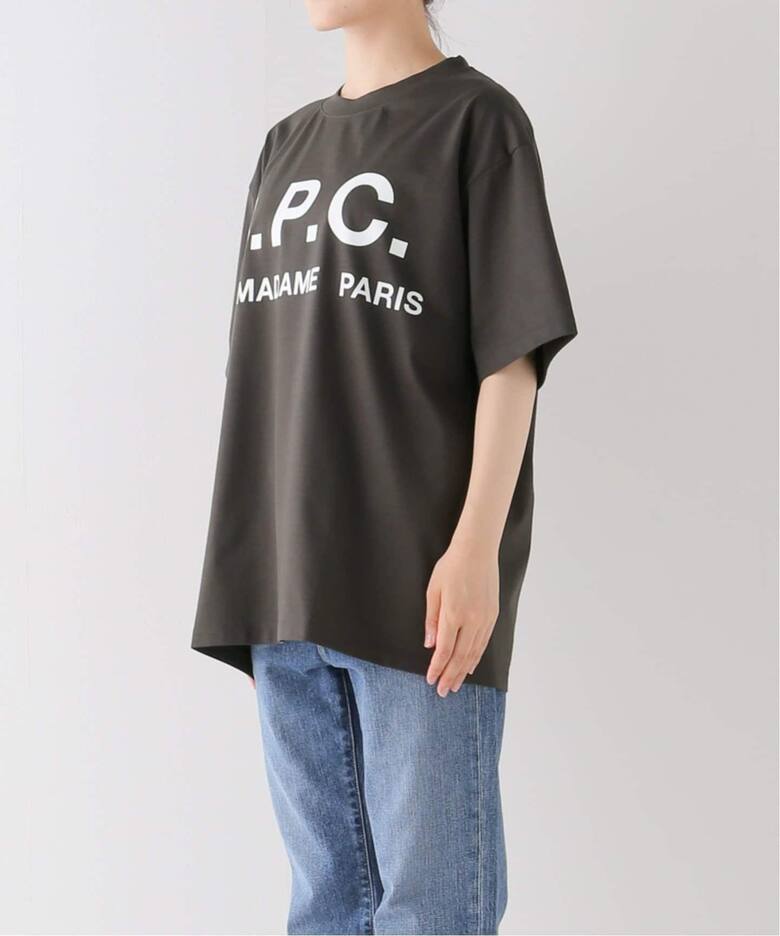 A.P.C. / アーペーセー】別注 オーバーサイズ ロゴプリント Tシャツ（T  