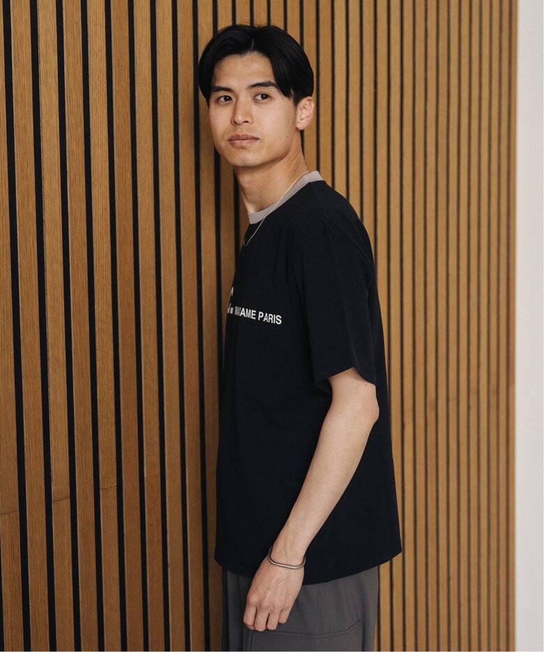 A.P.C. / アーペーセー】別注 オーバーサイズ プリント トリムTシャツ 