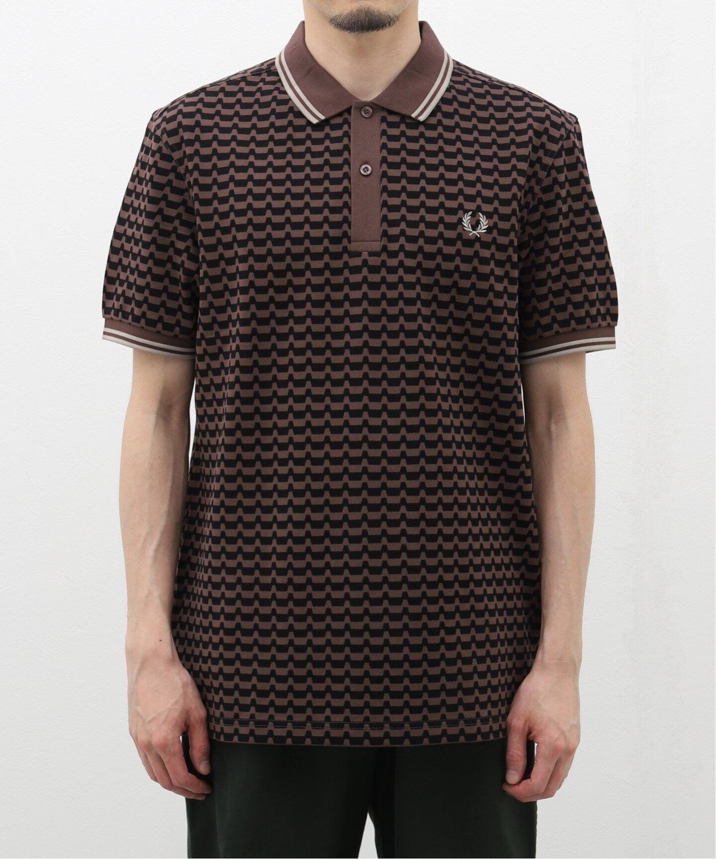 FRED PERRY (フレッド ペリー) ABSTRACT GRAPHIC POLO SHIRT M7791 