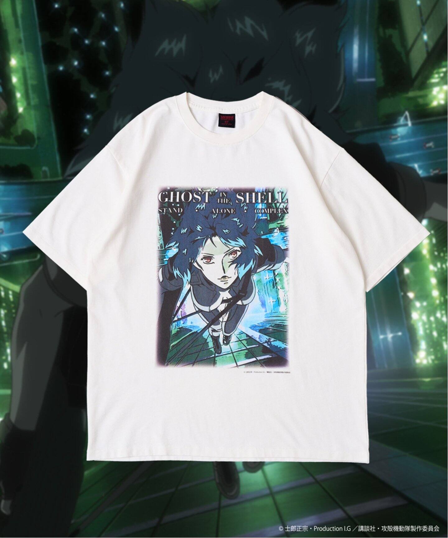 攻殻機動隊 MOTOKO Tシャツ 1（Tシャツ／カットソー）｜417 EDIFICE 