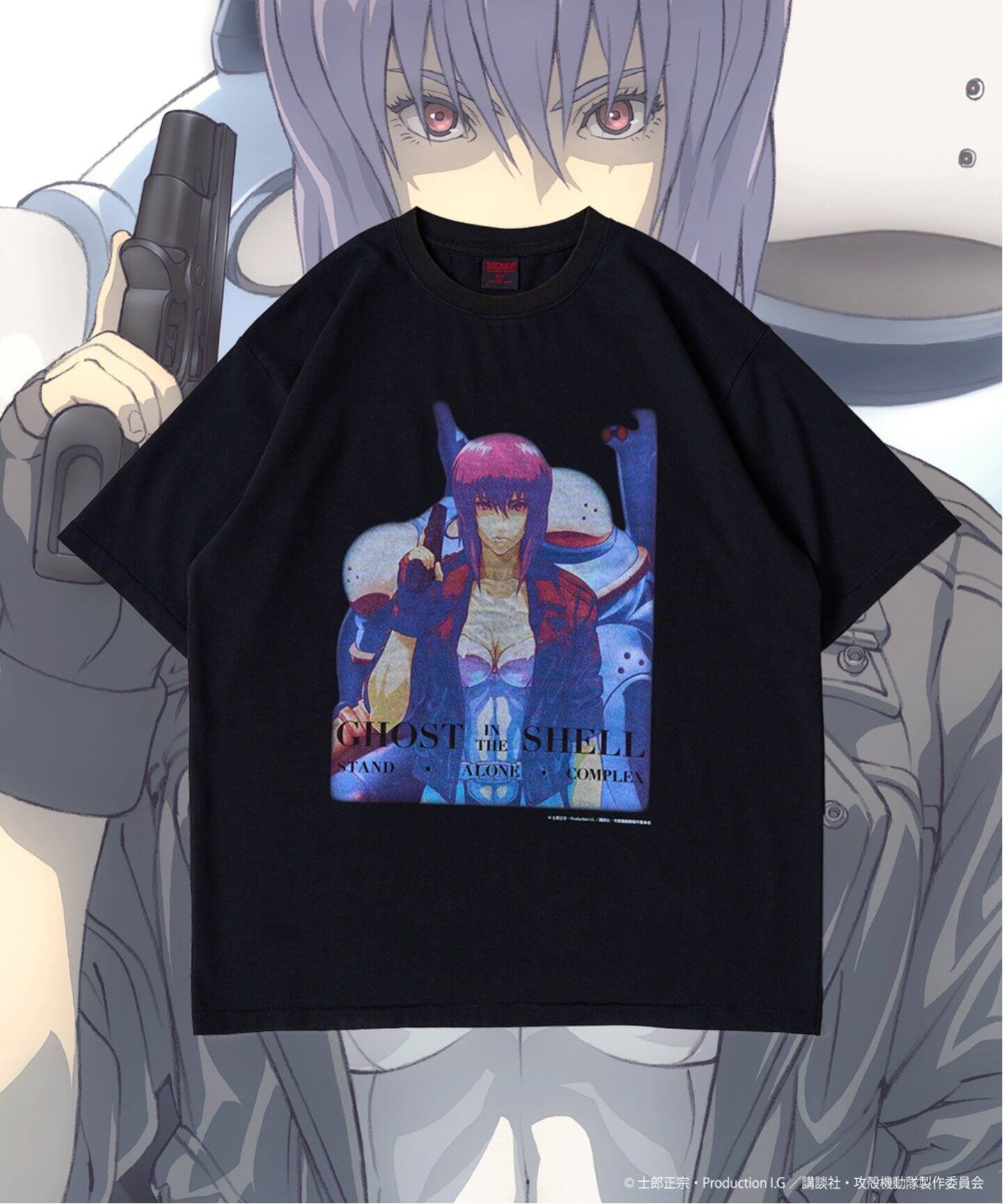 攻殻機動隊 MOTOKO Tシャツ 2（Tシャツ／カットソー）｜417 EDIFICE 