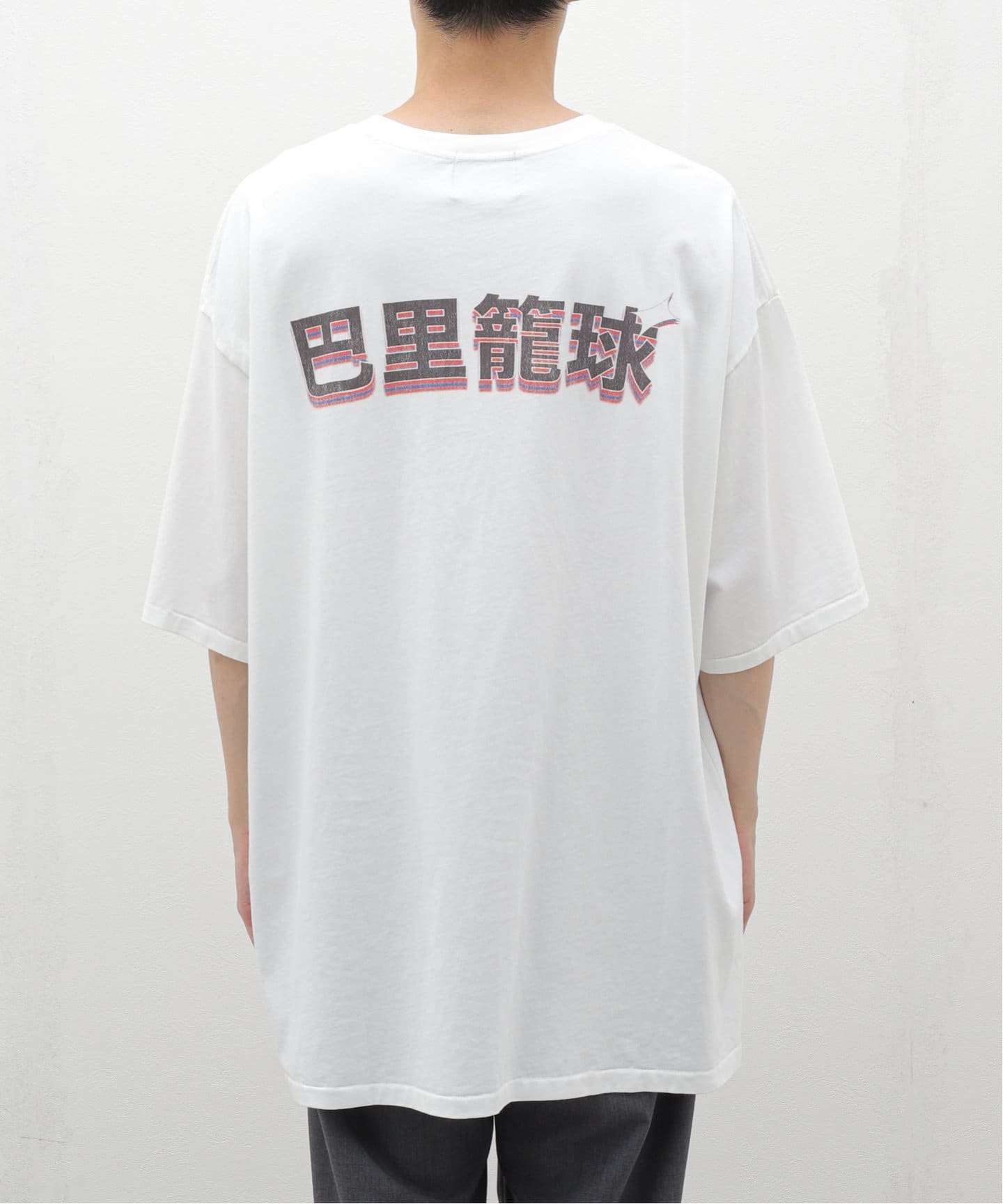 PARIS BASKETBALL》 VINTAGE KANJI LOGO TEE（Tシャツ