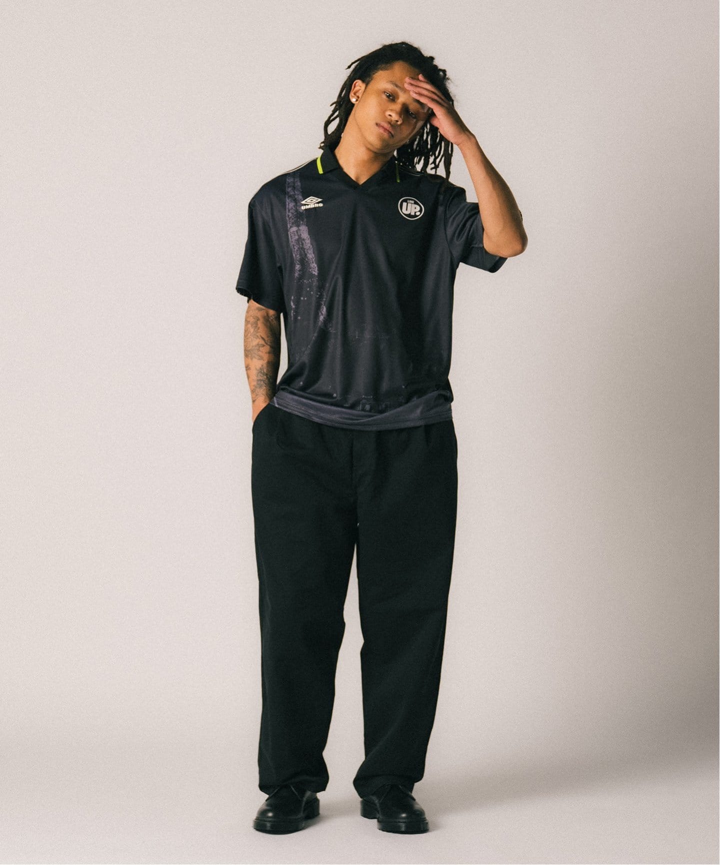 UMBRO（アンブロ）の「UMBRO×LINEUP game shirt ゲームシャツ