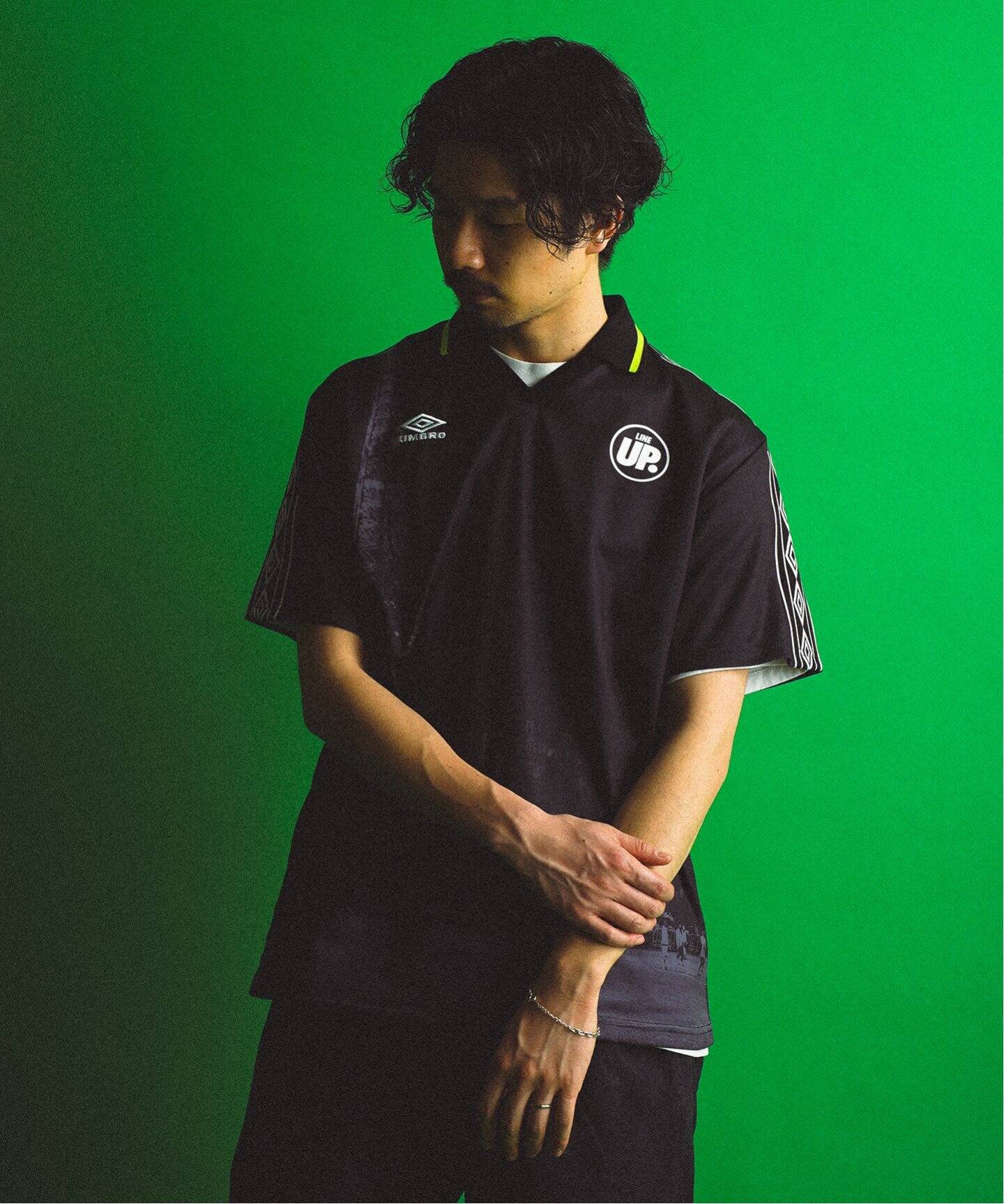 UMBRO×LINEUP game shirt ゲームシャツ UM24SS417-GS01（Tシャツ