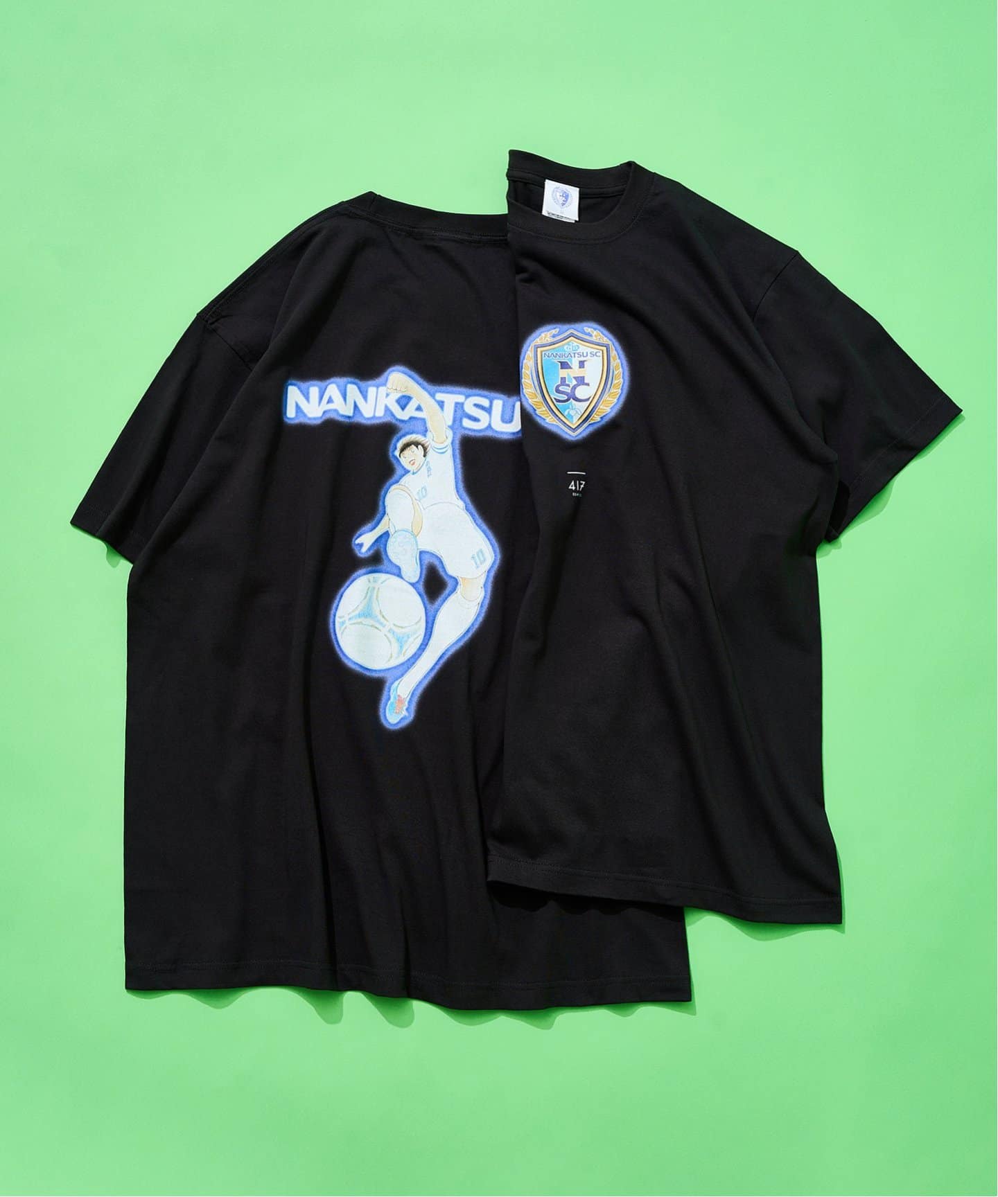 南葛SC×417” VINTAGE TUBASA NEON Tシャツ（Tシャツ／カットソー