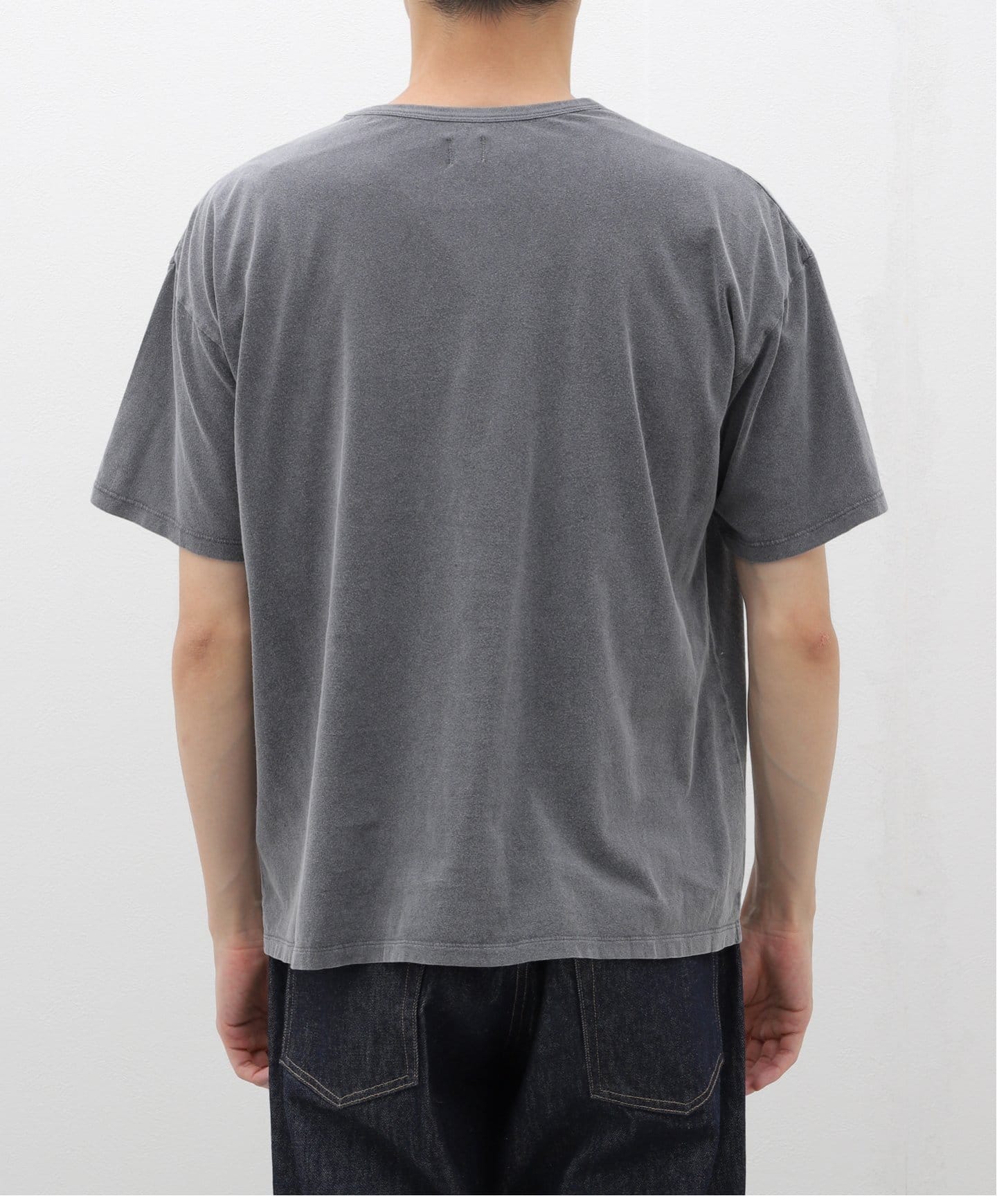 フェイデッドブラック クルーネックTシャツ（Tシャツ