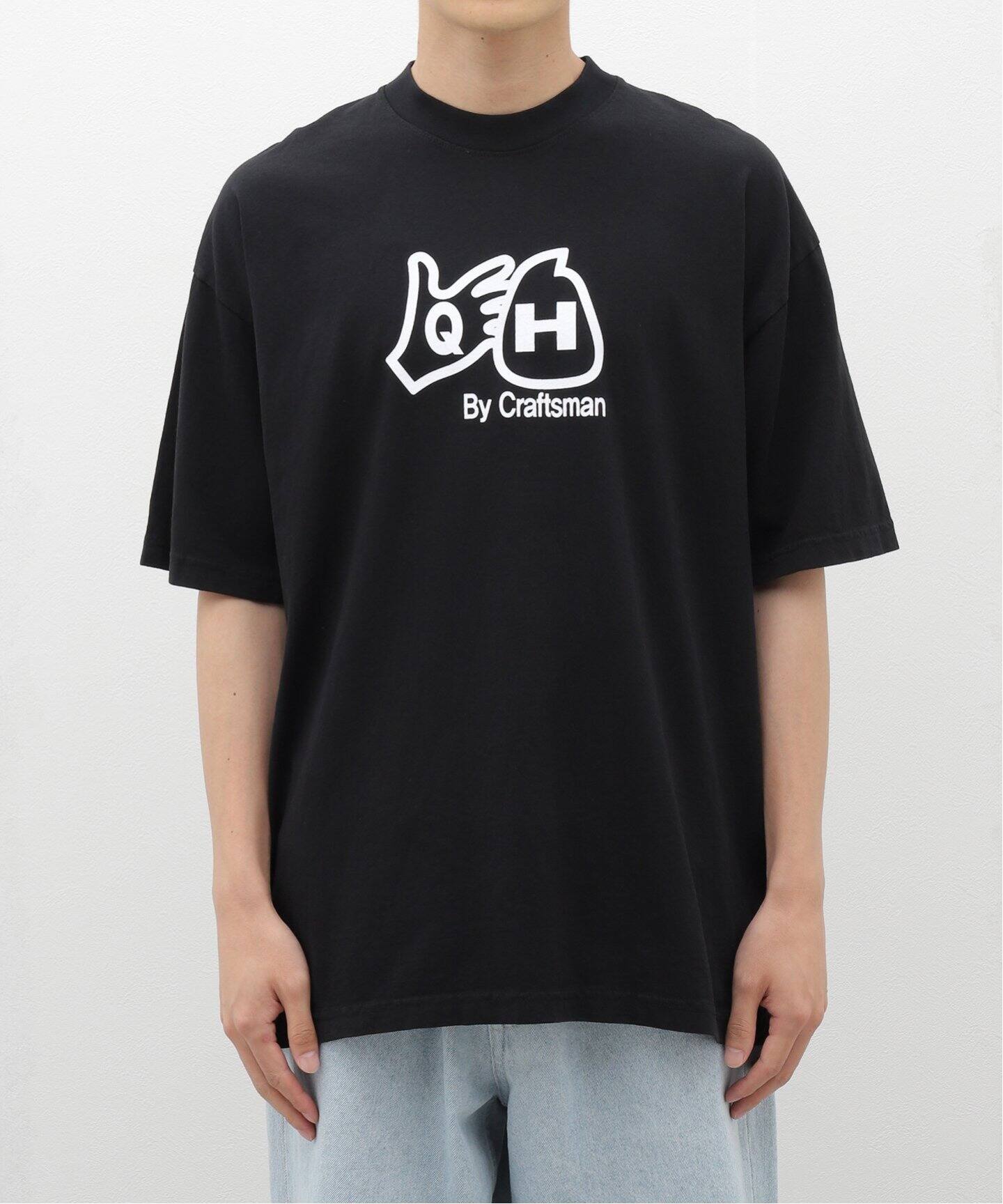 QH / QUISPIAM HABILIS】QH LOGO S/S T-SHIRTS（Tシャツ／カットソー