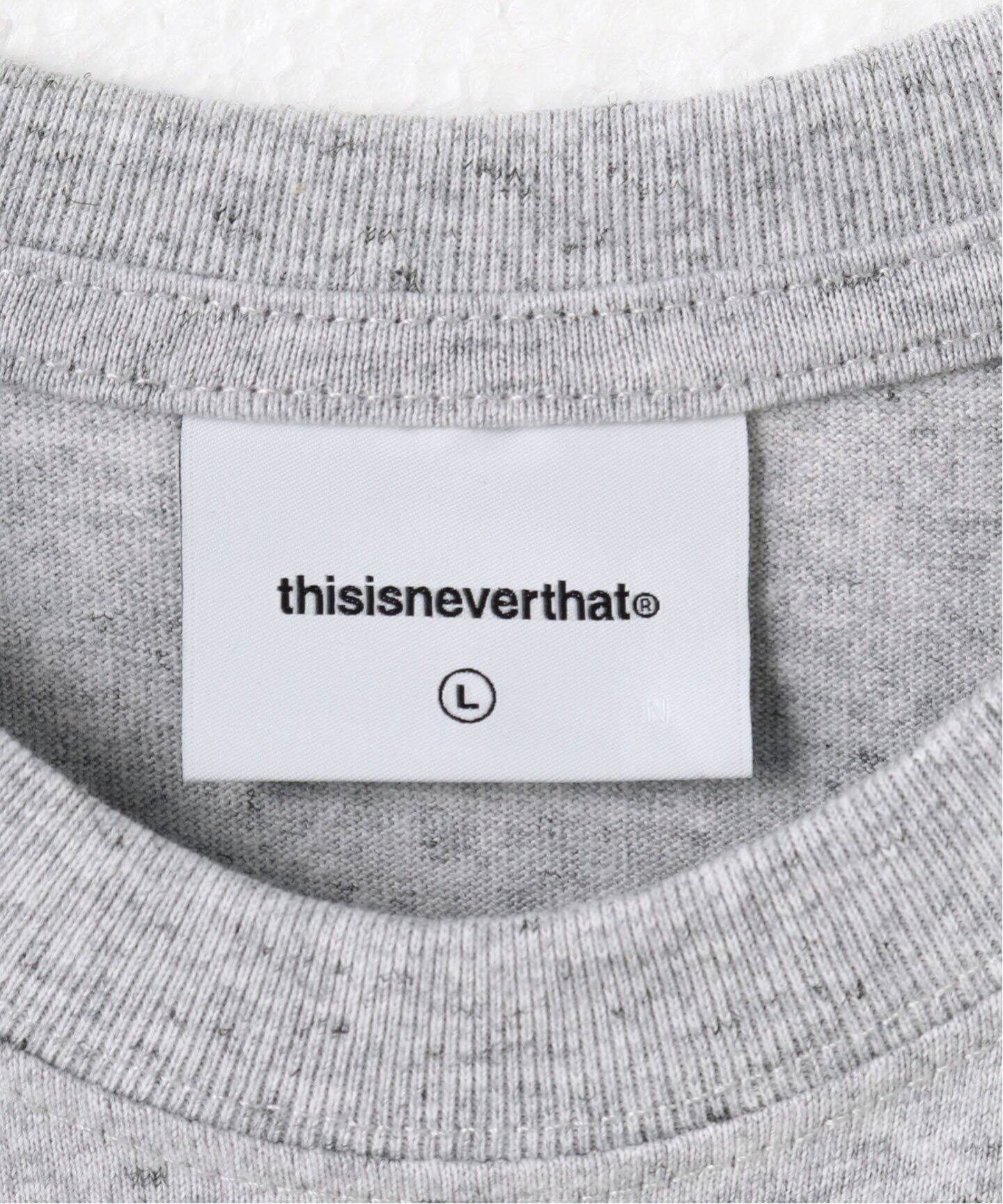 【THISISNEVERTHAT】ダンクフープTシャツ ホワイト thisisneverthat® - T Logo T-shirt | HBX - Globally Curated