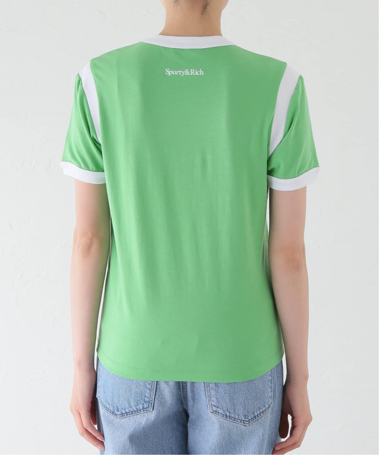 SPORTY&RICH / スポーティアンドリッチ】WELLNESS CLUB FLOCKED