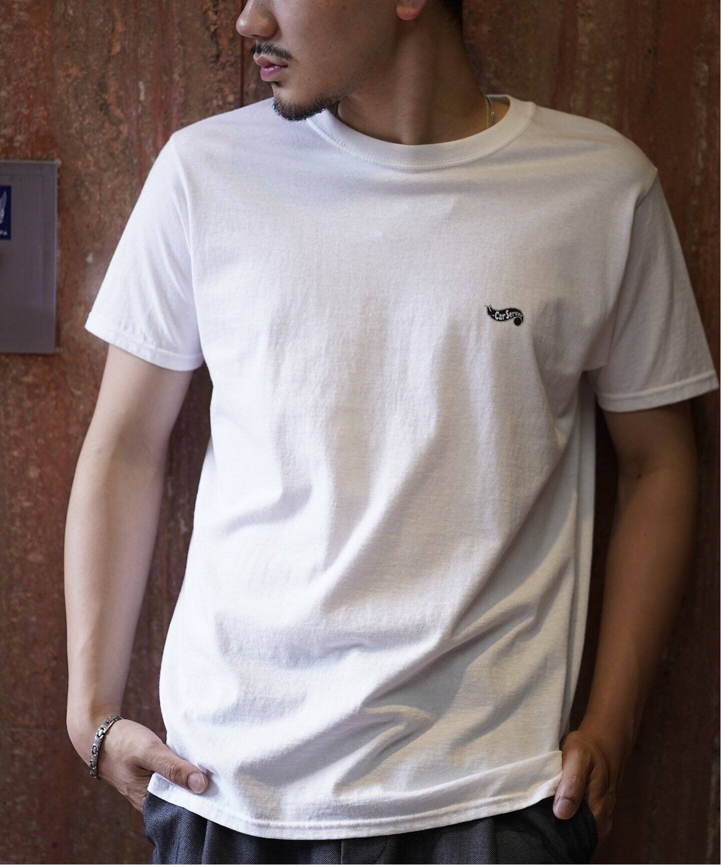 追加2》【CarService × FRUIT OF THE LOOM】2P CREW TEES（Tシャツ 