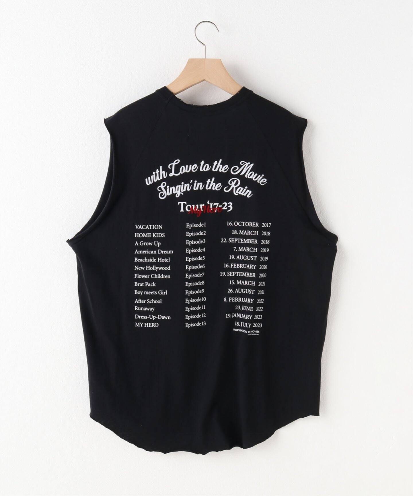 DAIRIKU / ダイリク】Tour Big Nosleeve Tee（タンクトップ 