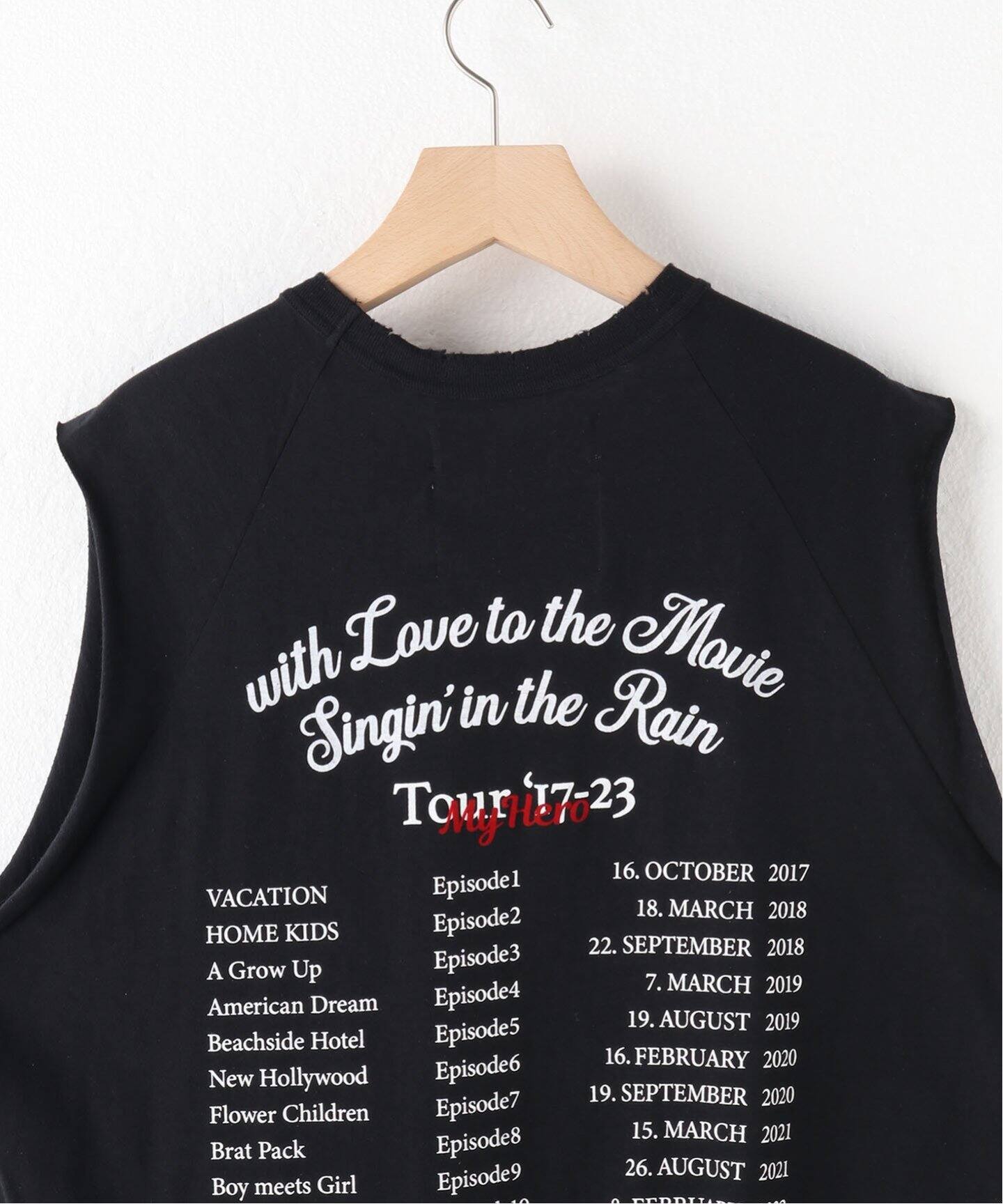 DAIRIKU nosleeve tee 22ss BOY meets GIRL DAIRIKU 22ss Boy Meets 