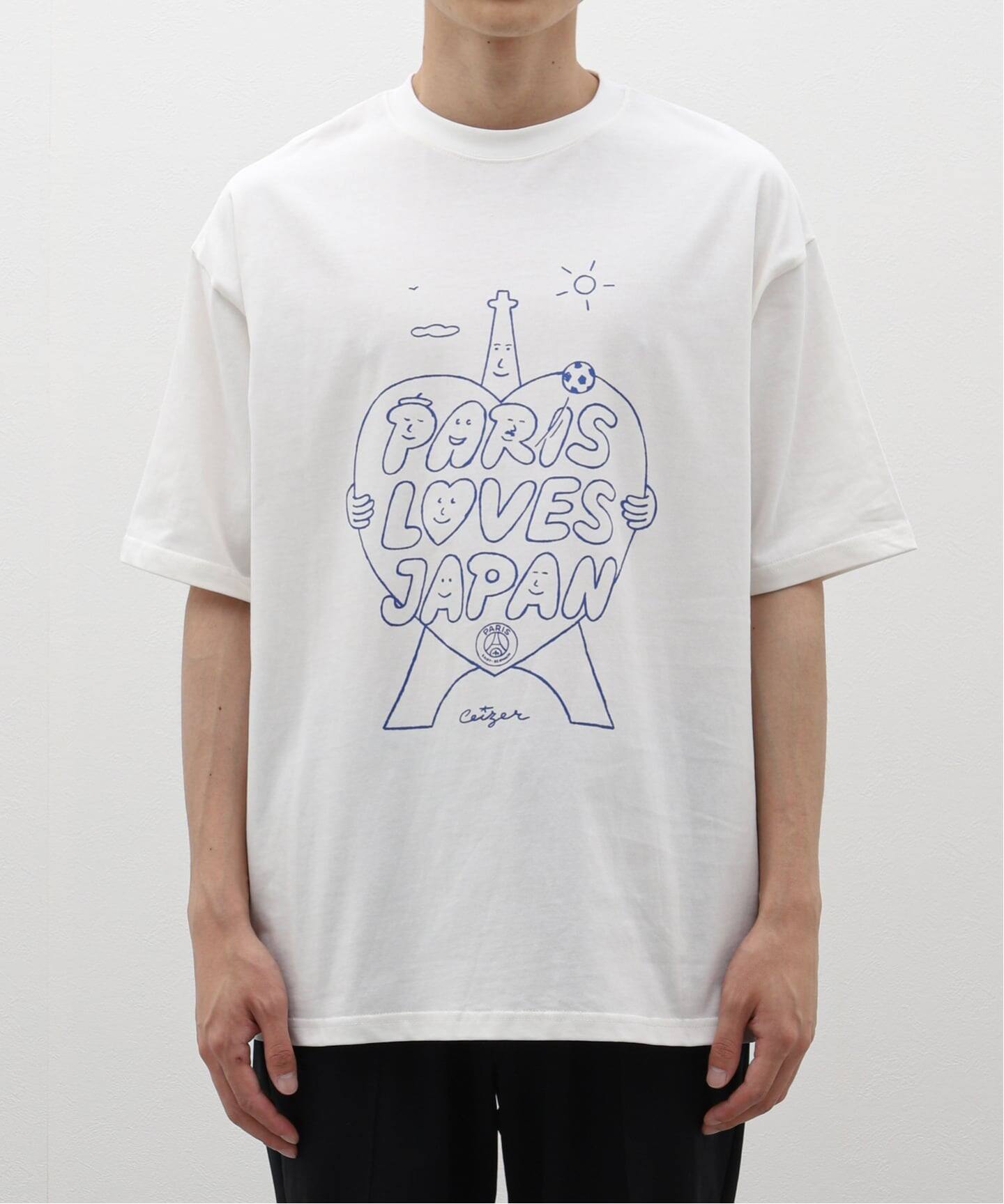 パリ・サンジェルマン　ワッフル地Tシャツ　クラブオフィシャルグッズ Paris Saint-Germain / パリ・サン＝ジェルマン】CEIZER PARIS