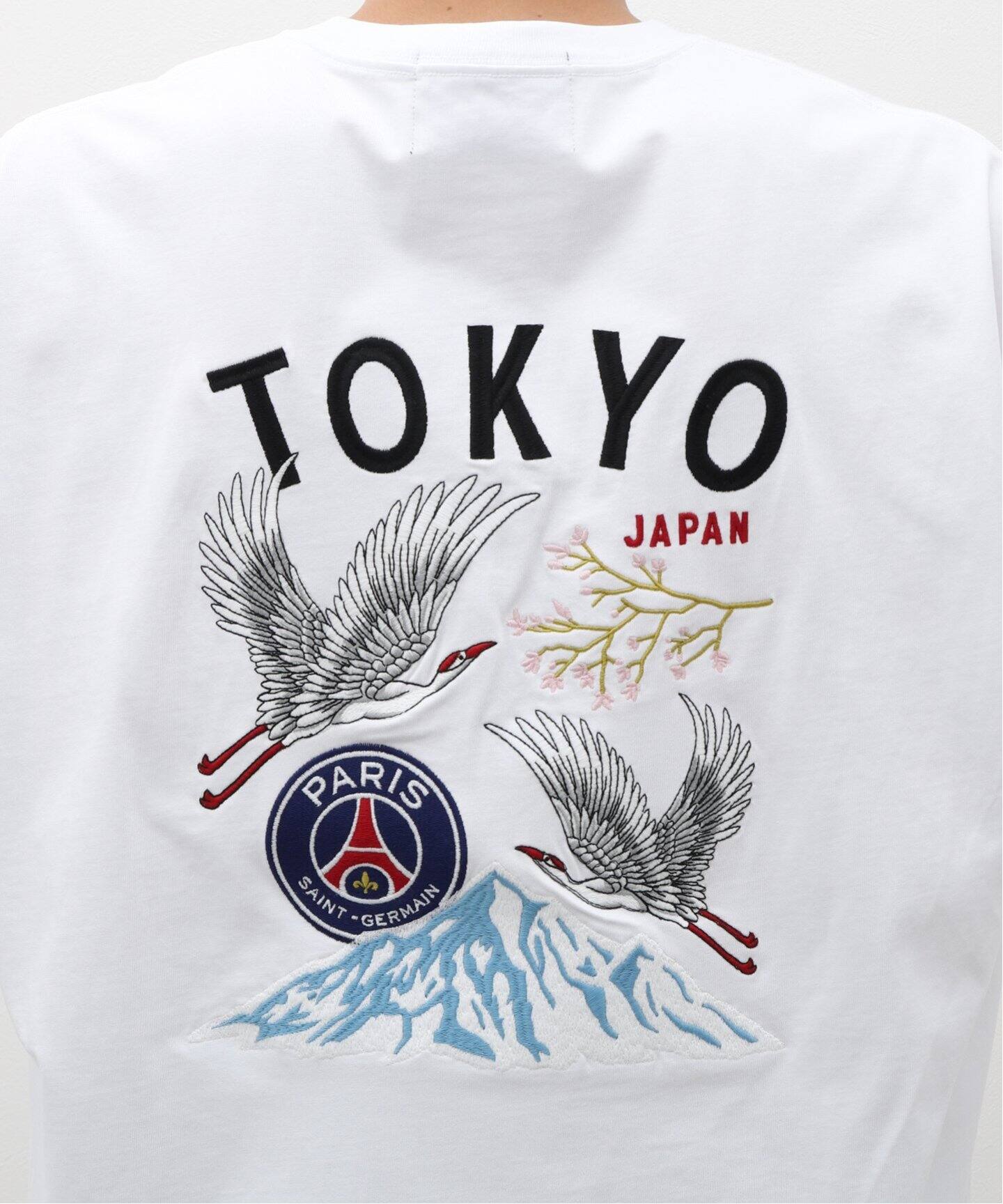 PSG JP Tsuru embroidery TEE（Tシャツ／カットソー）｜Paris Saint 