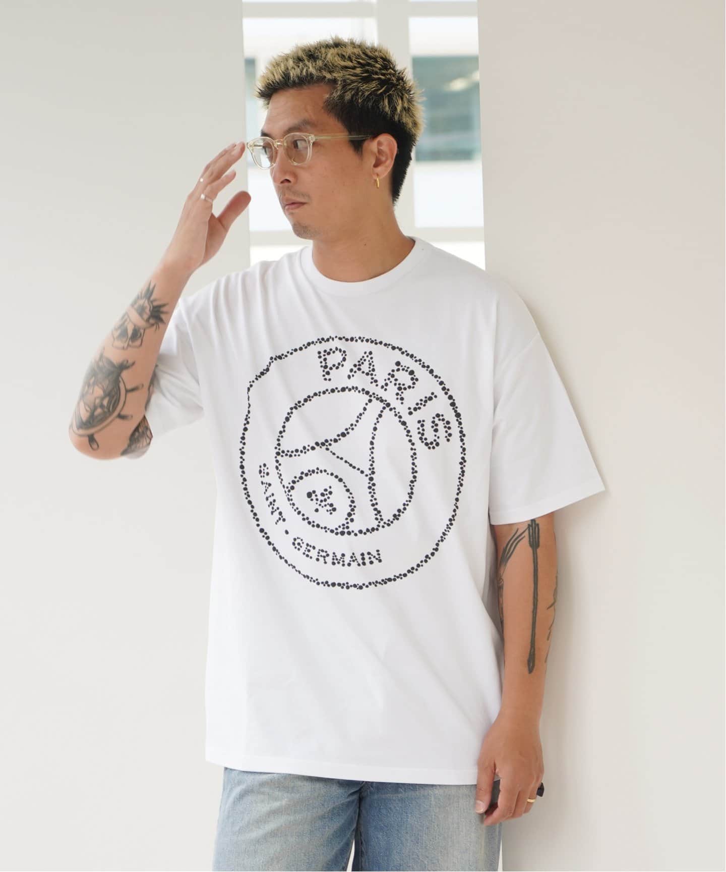 PSG Loves Japan x Banana Yamamoto ★ ロゴ入りTシャツ PSG Loves Japan x Banana Yamamoto T-Shirt - Black - Unisex