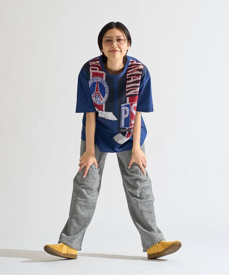 PSG / パリ・サン＝ジェルマン】 JP Vintage Scarf Printed uniform 