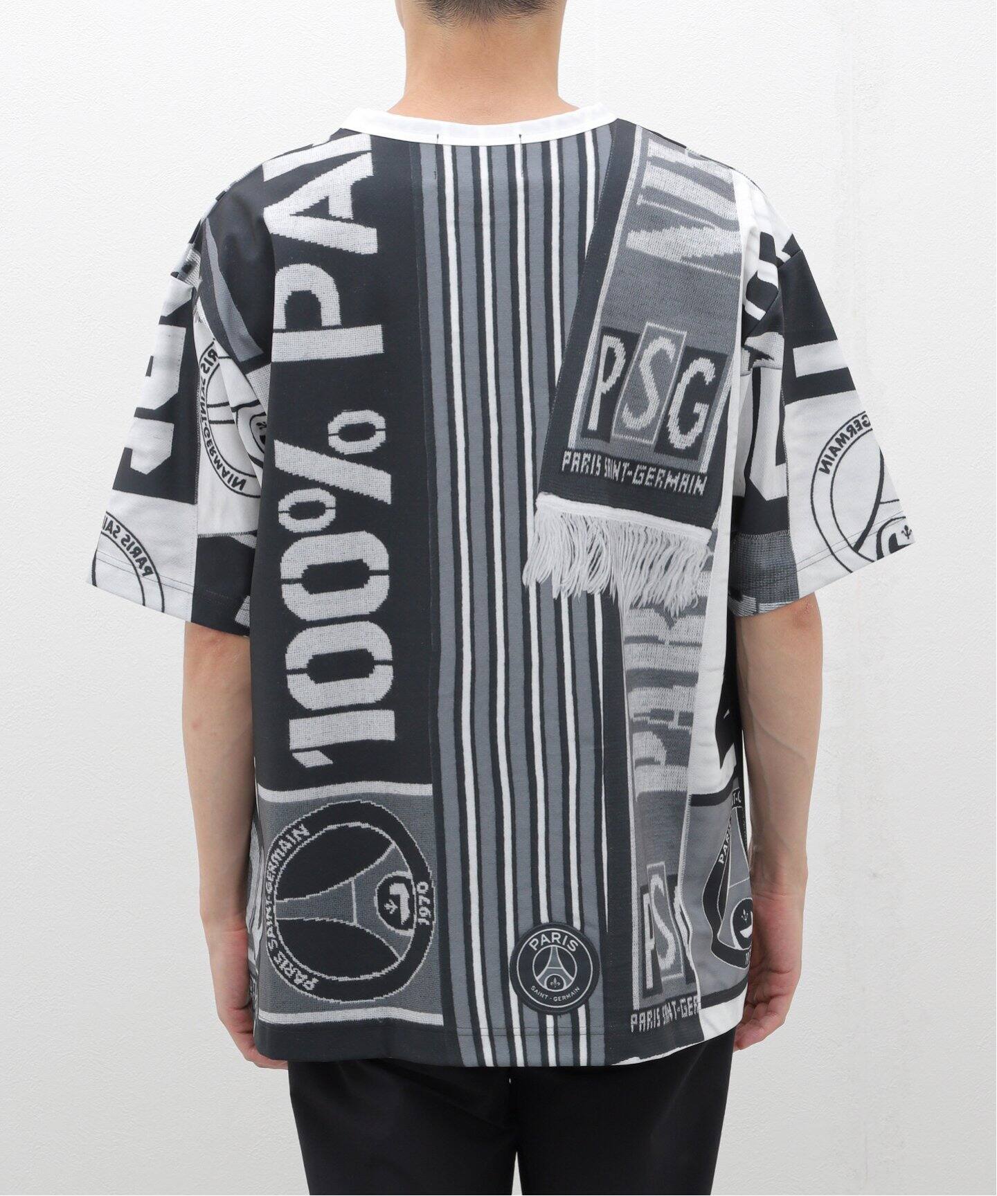 PSG / パリ・サン＝ジェルマン】 JP Vintage Scarf Printed T-shirt（T