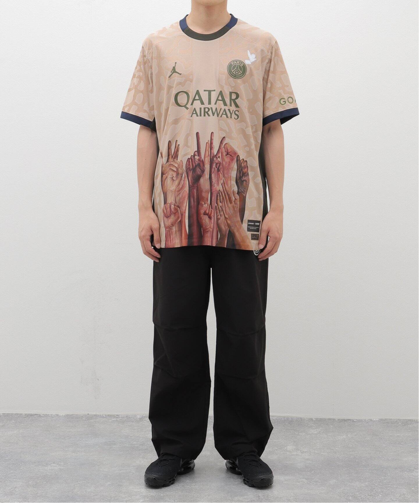 JORDAN × Paris Saint-Germain】PSG x 3.PARADIS VAPOR JERSEY（T 