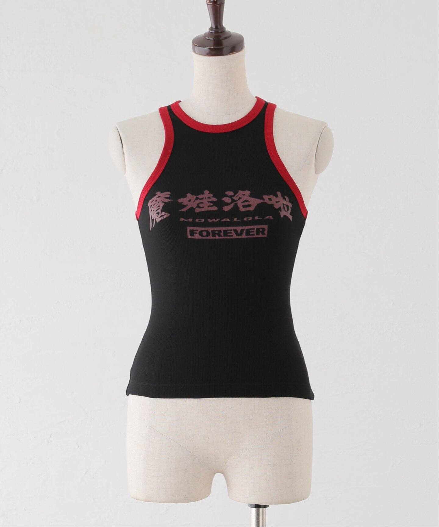Mowalola/モワローラ】MOWALOLA FOREVER TANK：タンクトップ