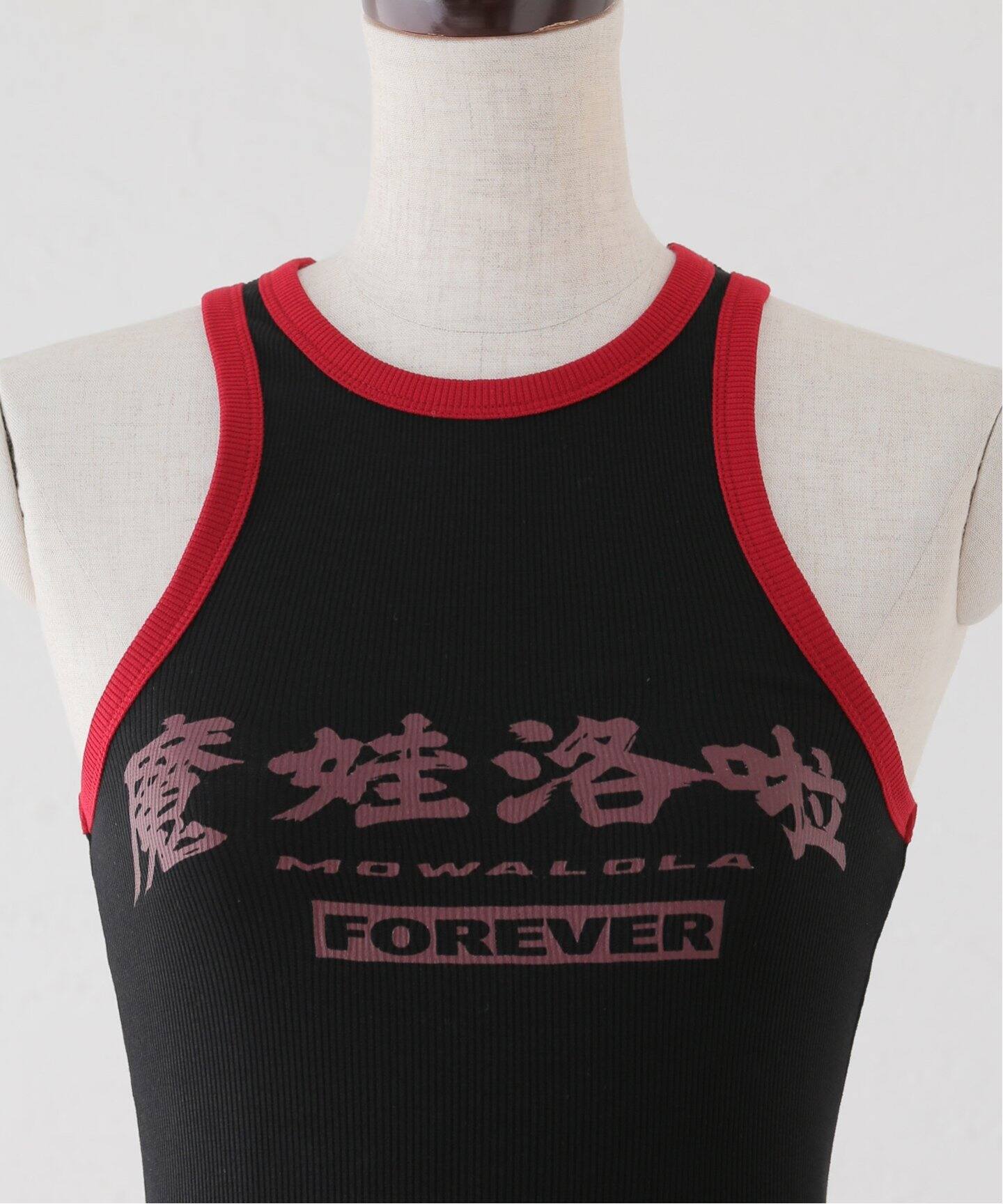 Mowalola/モワローラ】MOWALOLA FOREVER TANK：タンクトップ