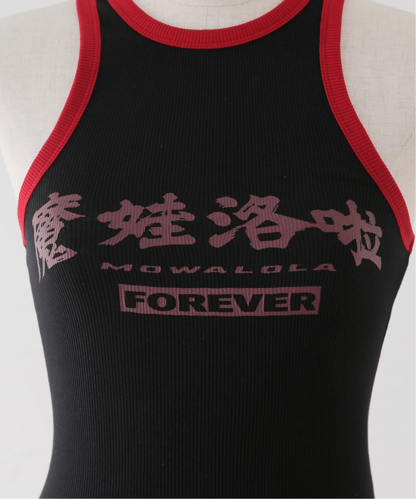 Mowalola/モワローラ】MOWALOLA FOREVER TANK：タンクトップ（タンク