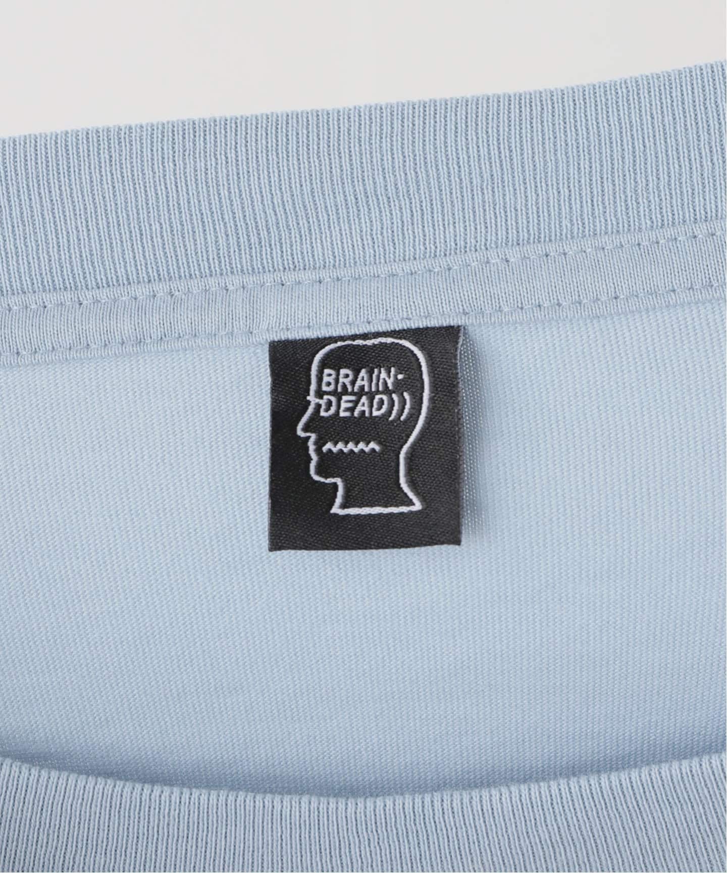 BRAIN DEAD INFINITE GESTURES Tシャツ 半袖 Slate 送料込み Brain Dead - INFINITE GESTURES T-SHIRT | HBX - ハイプ