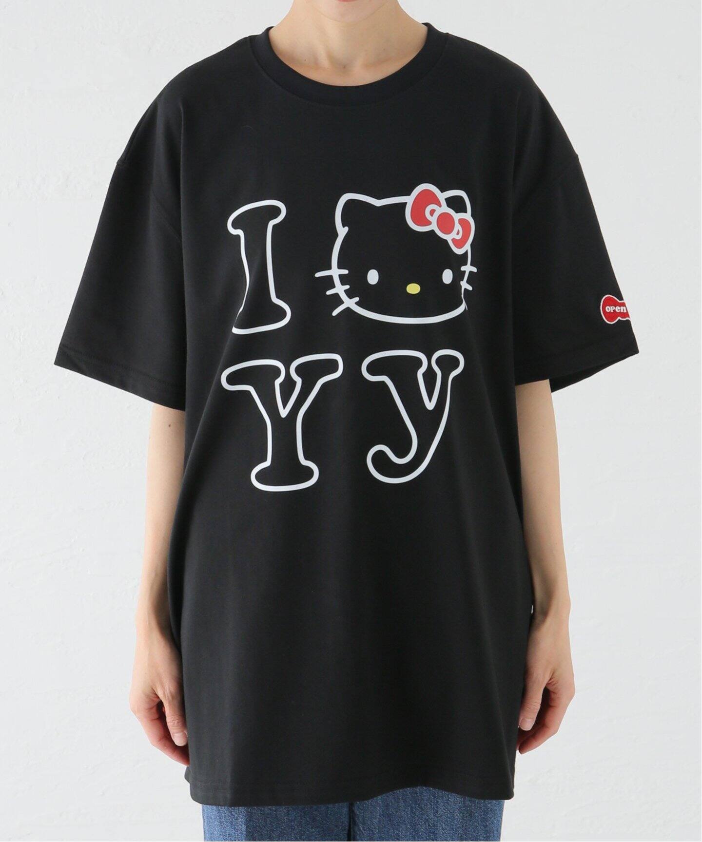 OPEN YY×Hello Kitty】YY T-SHIRT：Tシャツ（Tシャツ／カットソー 