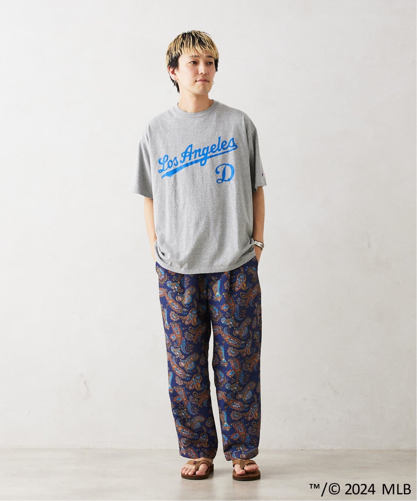 MLB 別注 フェードプリントTシャツ（Tシャツ／カットソー