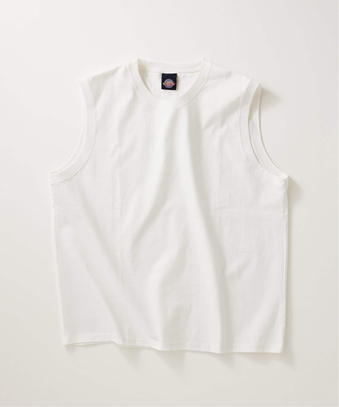 【Goodwear / グッドウェア】 USAコットン リブノースリーブ