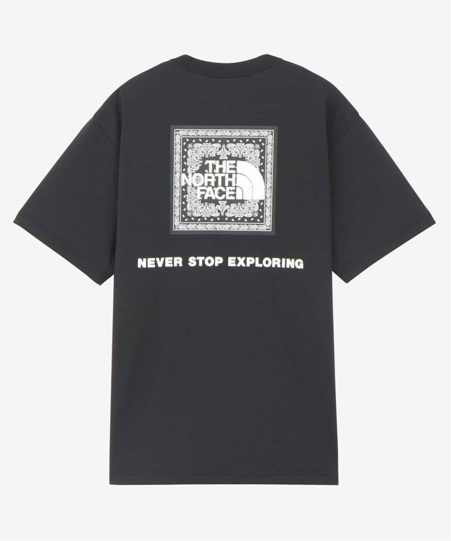 THE NORTH FACE S/S Bandana Square Logo T NT32446（Tシャツ