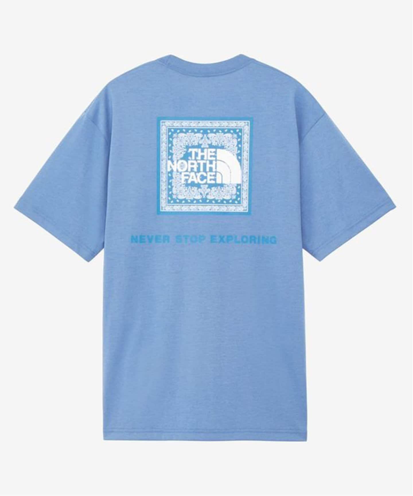 THE NORTH FACE S/S Bandana Square Logo T NT32446（Tシャツ