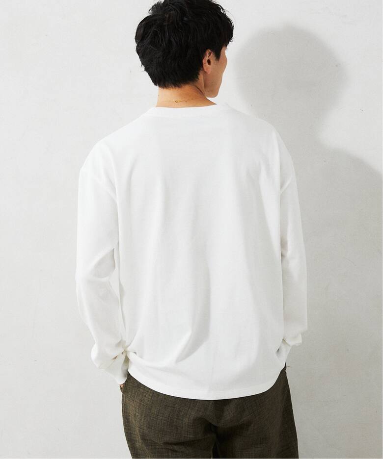 A.P.C./アー・ペー・セー 別注 ロゴ刺繍 ロングスリーブT（Tシャツ 