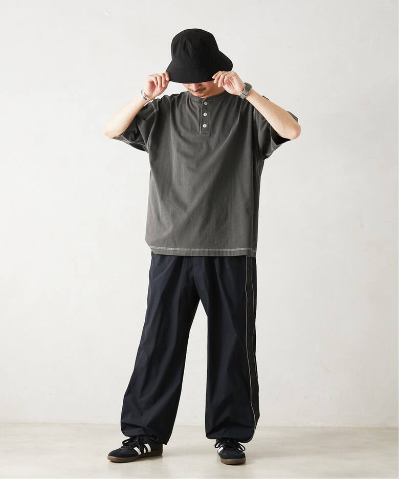 Healthknit / ヘルスニット 別注 ヘンリーネックTシャツ（Tシャツ 