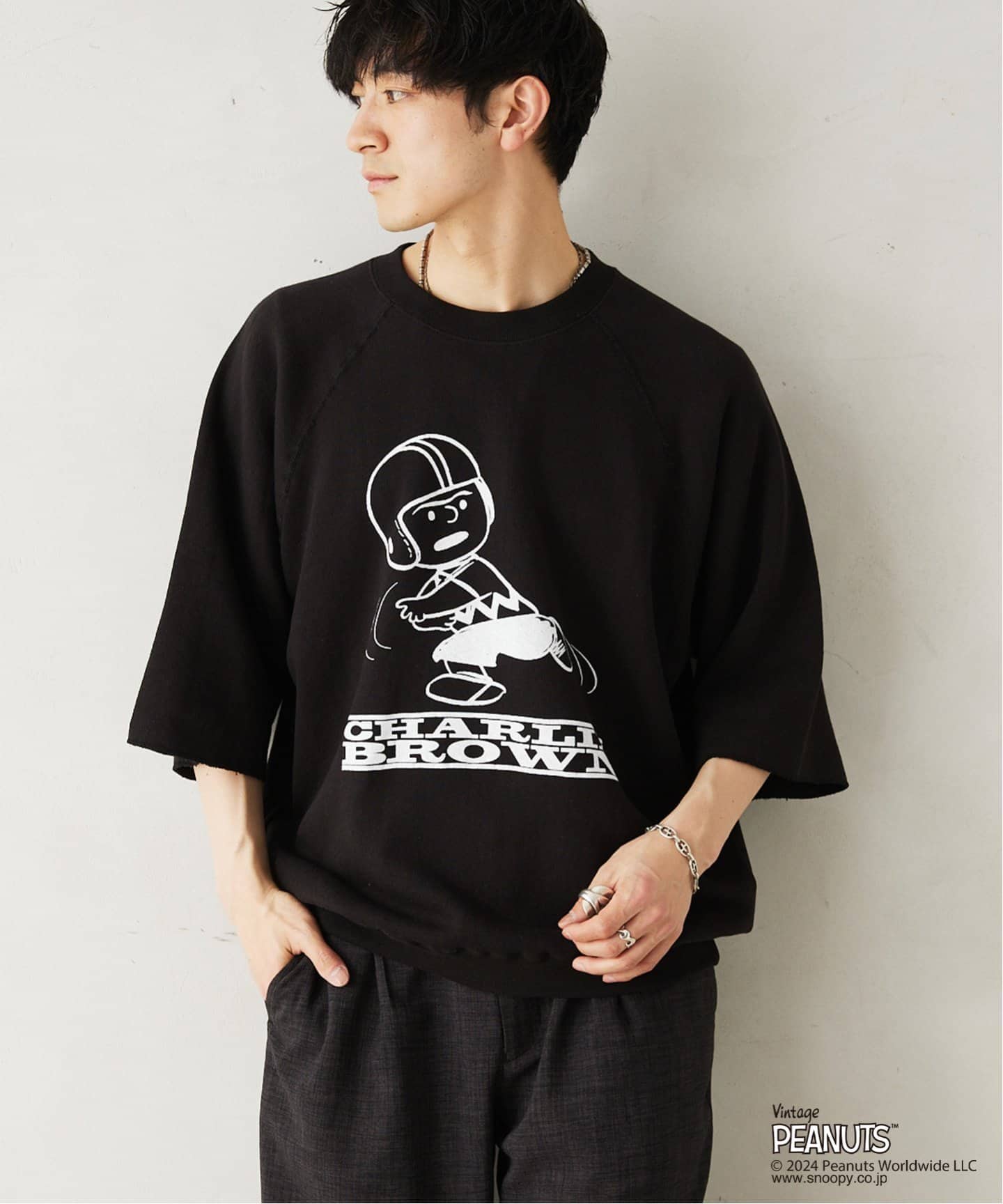 爆売り！ PEANUTS ハーフスリーブ relume】別注 by WEAR SPORTS × その他