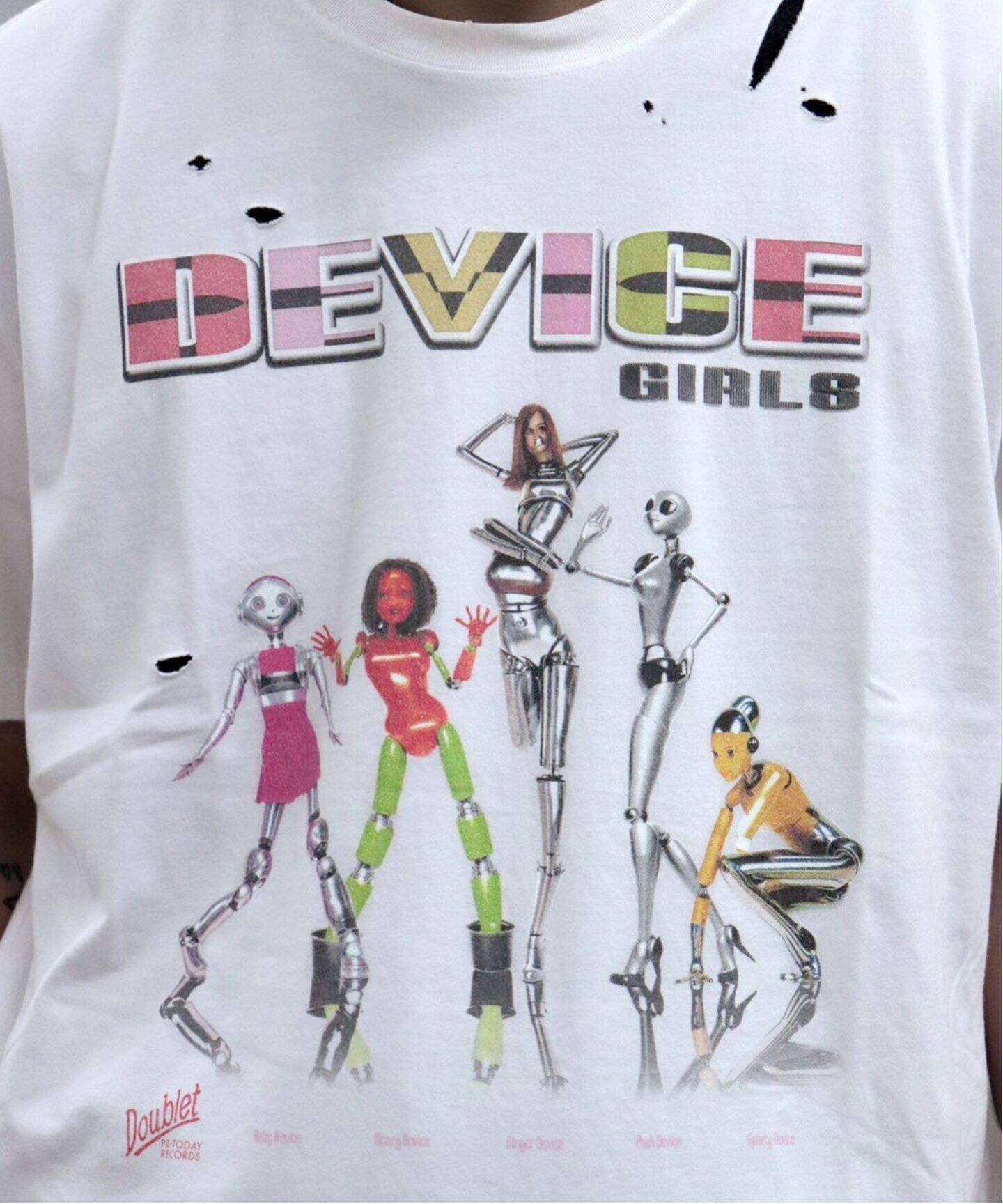 doublet / ダブレット】PZ TODAY DEVICE GIRLS T-SHIRT（Tシャツ 